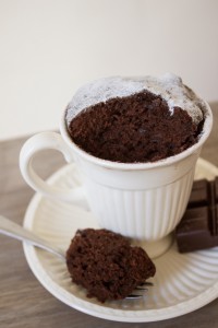 Recept: Mini chocolade mug-cake