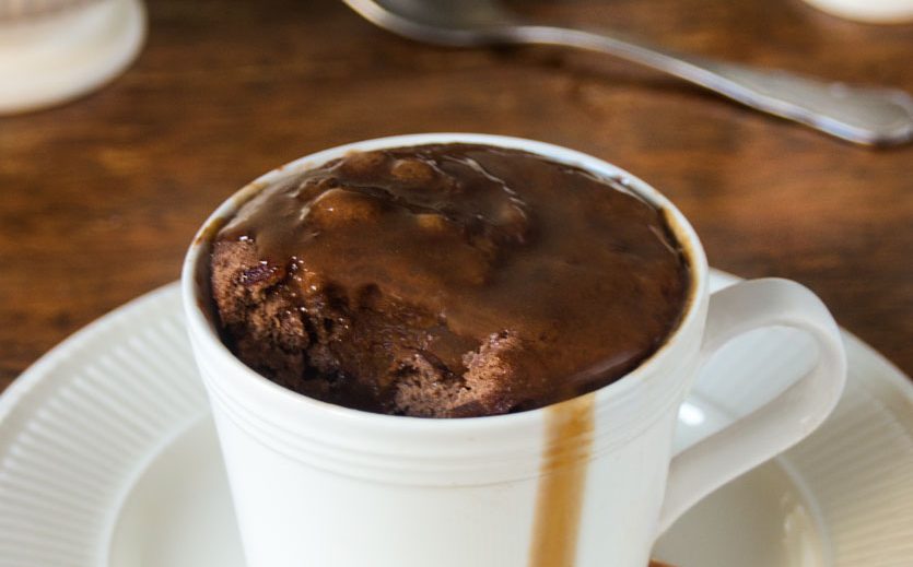 Sticky Toffee Pudding Mug Cake