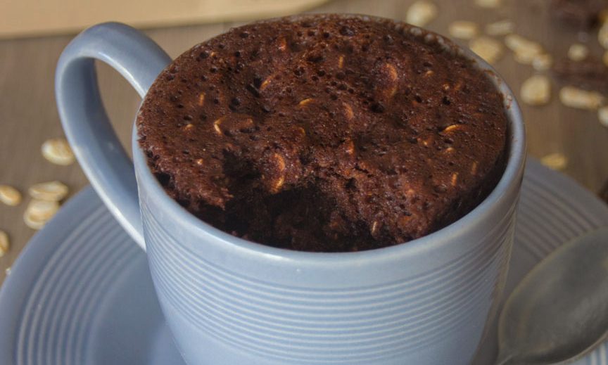 Chocolade Havermout Mug Cake